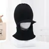 Gorro de Punto Engrosado con Felpa Invierno para Hombre Protección para Orejas a Prueba de Viento Protección contra el Frío Gorro de Lana Pullover Gorro de Esquí para Jóvenes