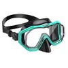 Gafas de buceo de fábrica adulto niños máscara de buceo de silicona HD antivaho set de snorkel para respirar amplio campo de visión para hombres y mujeres
