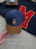 [Mi cabeza no es redonda] Gorra de béisbol bordada de oso para mujer 2024 nuevo sombrero gorra para circunferencia de cabeza pequeña cara pequeña
