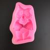 Molde de Silicone Formato Coruja DIY Molde Dobrável para Bolo Artesanal Ferramenta Dobrável para Doce Molde para Bolo Outro Sem Silicone