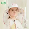 Chapéu Infantil Desenho Animado Fofo Chapéu de Sol para Meninos e Meninas Viagem ao Ar Livre Chapéu de Proteção Solar Aba Larga Proteção Respirável Chapéu de Pescador