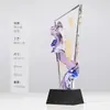 Trophy de Cristal de Dragón Dorado con Forma de Dragón Personalizado de Alta Gama de Resina Medalla de Campeón Deportivo de Remo de Botes Dragón para Empleado Destacado