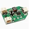 Placa de controle de ventilador brushless com carregamento, bateria de lítio, boost, módulo de acionamento 9V/12V, peças de reparo, placa de circuito DIY