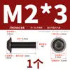 Tornillos de Acero Inoxidable 304 Cabeza Redonda Hexagonal con Arandelas M2M2.5M3M4M5M6M8M10