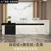 Mostrador de recepción de empresa de estilo chino nuevo, mostrador de recepción, caja registradora, mostrador de vestíbulo, escritorio de oficina pequeño, moderno y sencillo para tienda