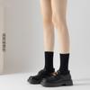 Calcetines hasta la pantorrilla para mujer Otoño e Invierno Calcetines de algodón puro Calcetines de presión adelgazantes para pierna para mujer Jk Calcetines hasta media pantorrilla Calcetines por encima de la rodilla blancos y negros Calcetines Zhuji al por mayor