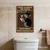 Calcomanías termoadhesivas hechas a medida para uso transfronterizo, con divertidos diseños temáticos de gatos, café y baño, adecuadas para decoración del hogar y arte de pared