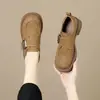 Novedad Primavera y Otoño 2026 Mocasines de Suela Gruesa para Mujer, Zapatos sin Cordones de Suela Blanda, Zapatos de Cuero Retro Británicos, Zapatos Casuales Estilo Birkenstock
