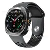 Para Samsung Watch Ultra Furo Redondo Pulseira de Silicone Duas Cores Galaxy 47mm Esporte Pulseira de Relógio Anti-Fivela