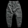 Pantalones de trabajo para hombre protección laboral pantalones de trabajo holgados casuales modernos hasta el tobillo overoles de algodón para hombre