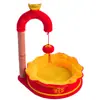 Rascador para gatos, cama para gatos, árbol para gatos, tamaño pequeño, no requiere espacio, poste rascador de sisal, estructura de varias capas, plataforma para saltar, accesorios de juguetes para gatos