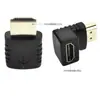 Directo de Fábrica HDMI codo en ángulo recto de 90 grados HDMI macho a hembra Adaptador de extensión de conversión Versión 2.0 4k * 2K