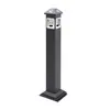 Columna Vertical de Cenizas de Acero Inoxidable para Exteriores Columna Extintora de Humo Cubo de Cenizas de Hotel Recogedor de Colillas de Cigarrillos Cenicero para Fumar Cubo de Basura