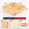 Bandeja Rectangular de Melamina con Textura de Madera para Exhibición de Hot Pot Picante, Bandeja para Vitrina Comercial, Vajilla para Plato de Verduras Sukiyaki