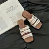 Chanclas de Moda para Mujer 2026 Verano Plataforma Simple con Pedrería Sandalias Chancla Estilo Vacacional Antideslizantes para Uso en Exteriores