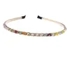 Tiara de Corrente de Cristal Coreana, Faixa de Cabelo Feminina Simples e Elegante, Acessório de Cabelo para Domar Fios Soltos, Acessório de Cabelo Versátil, Design Popular de Corrente