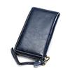 Guangzhou Atacado Bolsa Couro Genuíno Carteira Feminina Carteira Longa Cartão de Grande Capacidade Bolsa Couro Feminino Celular Bolsa Bolsa Bolsa Feminina