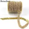 Cadena de taladro inclinada de cinco filas, disponible en stock, muy vendida, con borde recto, código de cadena, ingredientes decorativos para ropa, accesorios para vestidos de novia.