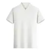 Camisa Polo de Verano de Color Sólido con Mangas Cortas para Hombres y Mujeres, Uniforme de Trabajo, Camiseta de Manga Corta con Cuello de Solapa, Uniforme Corporativo, Camisa Cultural de Equipo