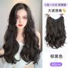 Peluca al por mayor de fábrica para mujer, cabello largo ondulado grande en forma de U, nuevo en forma de V, invisible, cabello largo lacio, postizo