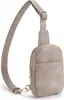 Bolso de Hombro de Cuero para Mujer Bolso Cruzado Bolso de Cintura Moda Casual Versátil Bolso de Pecho para Mujer Bolso Lion Ling