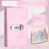 Livro de Dinheiro com Padrão de Mármore Transfronteiriço, Popular Online, Pode Conter 20.000 Moeda Estrangeira, Livro de Dinheiro de Grande Capacidade, Pasta de Dinheiro A6, Álbum de Dinheiro