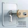 Ganchos Transparentes sin Taladro para Estantes, Ganchos Adhesivos sin Tornillos para Marcos de Fotos, Ganchos de Pared, Herramienta para Colgar Cuadros