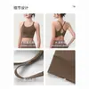 Traje deportivo para mujer para principios de otoño de 2026, con un hermoso diseño en la espalda, shorts de fitness de secado rápido, ropa de yoga para entrenamiento de alta intensidad y top tipo camisola
