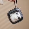 Copo de Viagem Portátil Desenho Animado Panda Fubao Expresso Uma Panela Duas Xícaras Conjunto de Chá Cerâmico Conjunto de Chá Kung Fu para Exterior