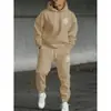 Conjunto de Moletom com Capuz Casual Esportivo Masculino Europeu e Americano Estampa 3D Padrão Arranhado Outono e Inverno Transfronteiriço Temu