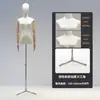 Maniquí de Exhibición de Ropa para Mujer de Medio Cuerpo Maniquí para Vestido de Novia Soporte de Exhibición Estante para Ropa Accesorios para Maniquíes de Tienda de Ropa