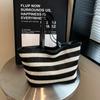 2025 Nuevo Bolso de Mano de Verano para Mujer Bolso Tote de Playa Gran Capacidad Bolso de Hombro Tejido Bolso Tote de Aspecto Elegante