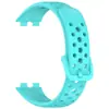 Adecuado para Huawei Band 10/9/8 Correa Oficial de Silicona Huawei Band9/8 Agujero Redondo Pulsera Deportiva