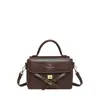 Bolso pequeño cuadrado vintage transfronterizo para mujer, nuevo modelo 2026, bolso de alta gama tipo Kelly, bolso de hombro y cruzado para el día a día