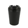 Taza Térmica de Vacío Simple Transfronteriza Taza de Café Americana Acero Inoxidable 304 Portátil de Viaje para Coche Antiderrames Vaso Térmico
