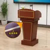 Podio para Maestro de Escuela, Mostrador de Recepción, Mostrador de Bienvenida, Mostrador de Anfitrión, Podio Multimedia