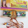 Traje hippie de venta caliente transfronteriza, gafas de carnaval y pendientes con dijes de paz, collar, tocado, accesorios, fabricante de productos.
