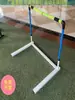 Nuevo Modelo de Rack de Vallas Ajustable y Desmontable para Entrenamiento y Competición en Atletismo Escolar