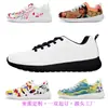 Zapatos Casuales para Hombre con Graffiti de Arte Urbano de Pod de Comercio Exterior, Zapatos Deportivos Transpirables, Ligeros con Amortiguación, Zapatos de Correr de Moda para Parejas