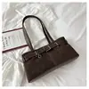 Bolso de Mano Transfronterizo Estilo Coreano de Nicho para Mujer Nueva Tendencia de Moda Bolso de Hombro Bajo Brazo Alta Apariencia para Viajar Bolso Boston de un Solo Hombro