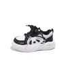 Tênis Panda Infantil 2026 Novo Modelo Primavera e Outono Tênis Esportivo para Meninos e Meninas Tênis de Corrida para Estudantes Sapatos Brancos Atacado