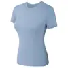 Camiseta Feminina para Yoga Slim Fit Secagem Rápida Respirável Alta Elasticidade Top para Treino Camiseta Fitness Feminina
