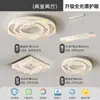 Luminária de teto principal para sala de estar minimalista italiana, luz circular com sensação de luxo leve e de alta qualidade, luminária suspensa, proteção para os olhos, luminária Zhongshan de espectro completo