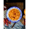 310g Fideos Enrollados Huaxiang, Liangpi de Qishan, Baoji, Shaanxi, Fideos Anchos de Aceite Rojo de Xi'an, Snack Conveniente de Fideos Mixtos Instantáneos