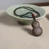 Colgante de Collar de Calabaza Fragante de Seda de Cáñamo con Cuerda Larga, un Gran Artículo de Regalo