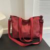 Bolso de mano de invierno 2023 para mujer, informal, combinable, de gran capacidad, estilo retro, sencillo, para debajo del brazo
