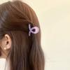 Europeo y Americano Nuevo Tamaño Pequeño Más Clip de Palabra Pinza para el Cabello Espesado Hebilla de Mariposa Parte Trasera Clip de Agarre Versátil Elegante Accesorios para el Cabello Clip de Tiburón