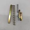 Cerradura de Puerta Semiautomática Paquete Completo de Accesorios Accesorios para Puertas Cuadradas de Acero Barra Rectangular Varilla de Transmisión de Hierro Cuadrado Tubo de Eje Cuadrado
