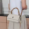 Bolsa de mão popular, bolsa transversal, nova bolsa quadrada versátil e elegante de luxo leve para o dia a dia para mulheres, estilo de moda 2026