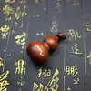Colgante de Madera de Azufaifo Golpeada por el Rayo, Mango de Calabaza, Accesorios Portátiles, Grifo y Calabaza Integrados, Calabaza Pura Hecha a Mano Finamente Tallada